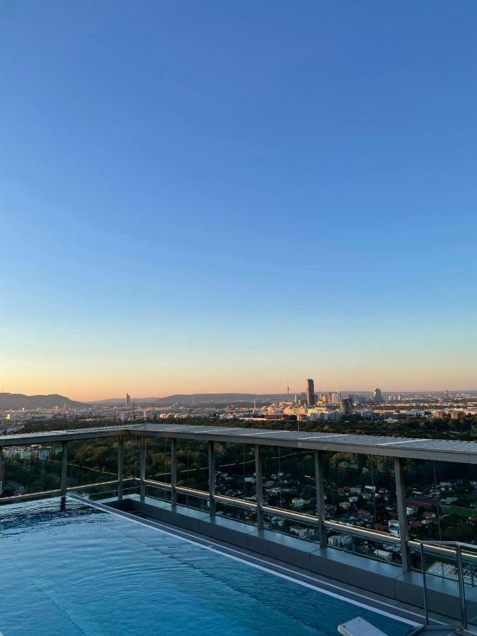 Boutique Studio With Terrace And Pool Viena Exterior foto