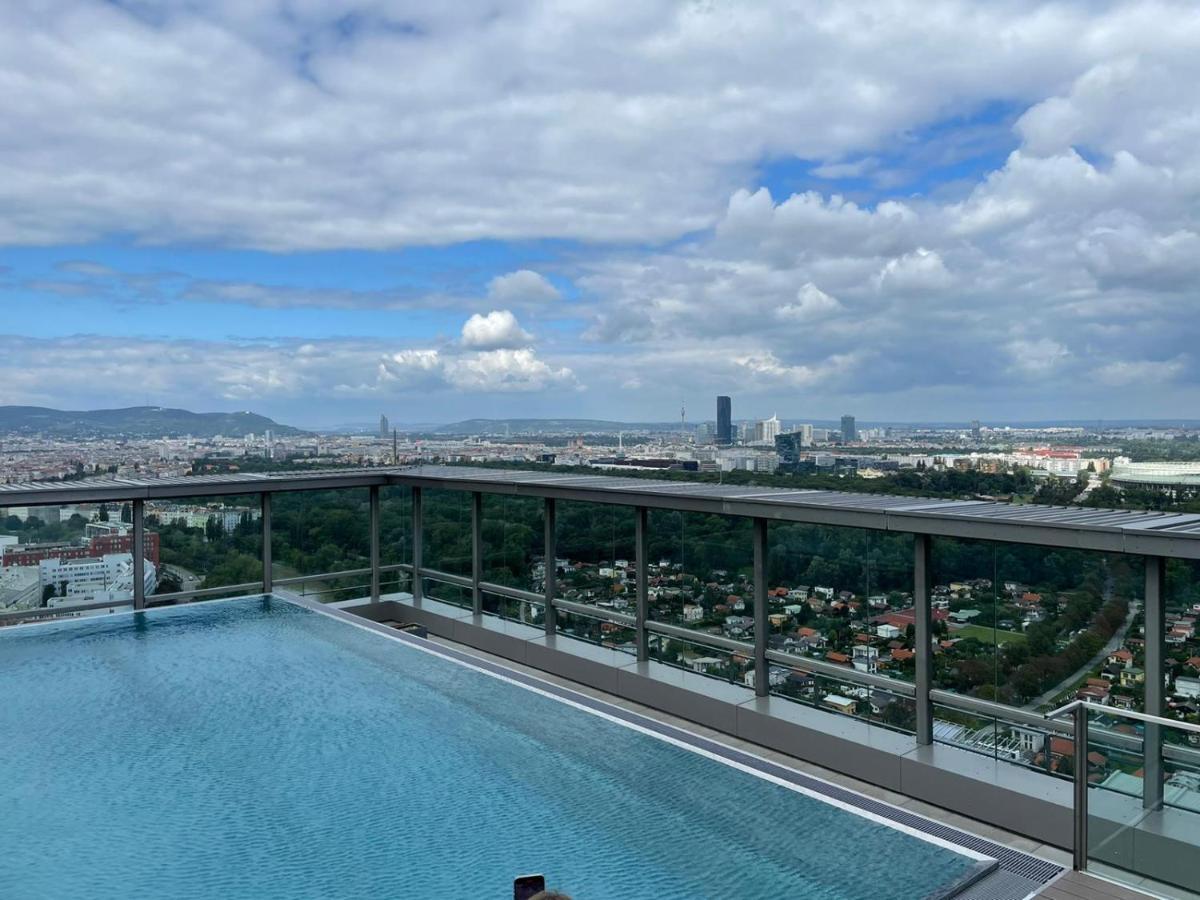 Boutique Studio With Terrace And Pool Viena Exterior foto